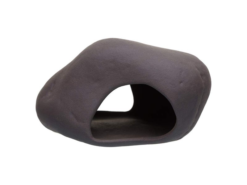 Plecoceramics Cichlid Stone Decoration - Aquarium cave for cichlids, betta, small fish - Fish Tank Hideway Decor - betta Toys Hideout Stones House (Stone Medium) - Image 1